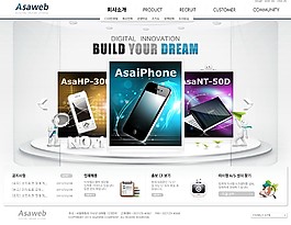 商務(wù)高端網(wǎng)頁cad網(wǎng)頁模板