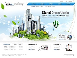商業(yè)設計素材cad網頁模板