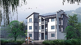 自建房屋施工圖