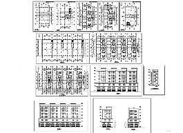 住宅樓建筑cad圖紙