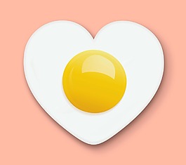 高清愛心型雞蛋