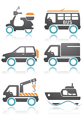 小汽車圖標(biāo)psd網(wǎng)頁素材