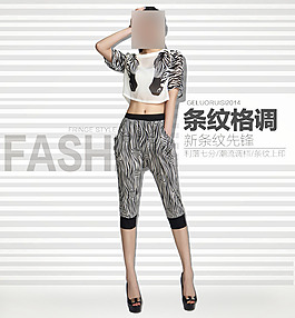 淘寶女褲海報女裝海報