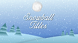 雪球祝福AE模板
