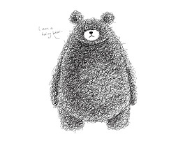 手绘素描背景矢量素材