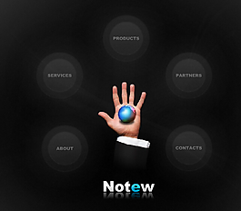 簡潔網(wǎng)頁設計flash網(wǎng)頁模板