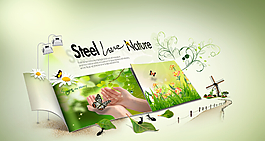 創(chuàng)意界面flash網(wǎng)頁模板