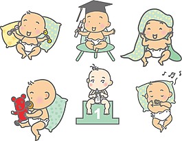 卡通兒童素材
