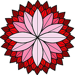漸變茶花