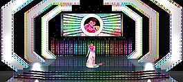 晚會演唱會模型