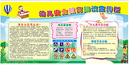 幼儿安全教育知识宣传栏