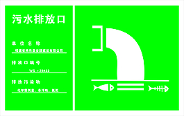 污水排放口