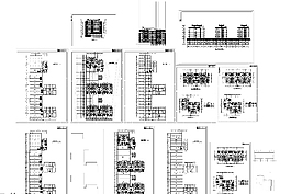 住宅施工cad圖紙