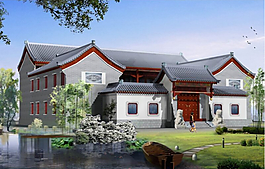 四合院cad圖