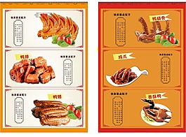 鹵味燈箱