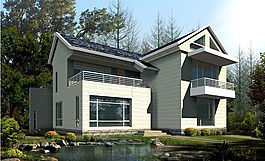 自建房屋cad建筑圖