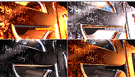 花紋生長LOGO展示AE模板