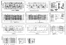 建筑全套cad圖紙