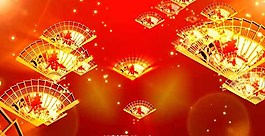 新年春節(jié)聯(lián)歡晚會動態(tài)背景視頻素材