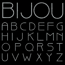钻石字体