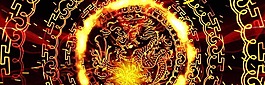 中国龙LED舞台背景动态视频素材