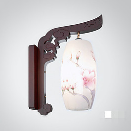 中式仿古壁燈3D模型素材