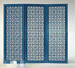 中式屏風(fēng)通花3D模型素材