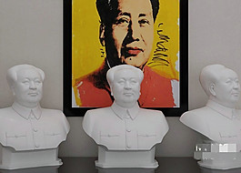 毛主席雕像擺件3D模型素材