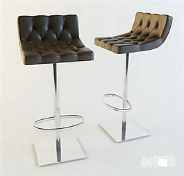 酒吧椅子3D模型素材