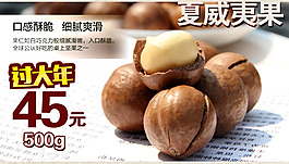 淘寶素材夏威夷果