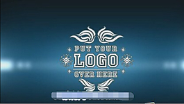 光線LOGO演繹AE模板