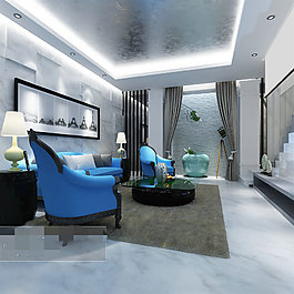 室內(nèi)模型3D模型素材