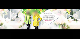 羽絨服鉅惠模板