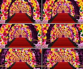 絢麗婚禮開場視頻素材