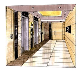 室內(nèi)設(shè)計(jì)手繪圖片素材