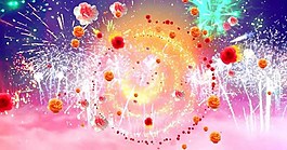 玫瑰通道歌舞節目婚慶素材