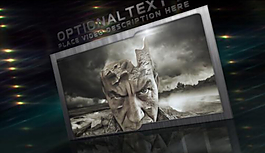 破碎圖文預告宣傳片展示AE模板