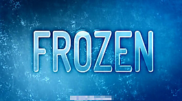 凍結標志LOGO動畫展示AE工程及視頻教程