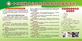 公共衛生服務項目宣傳專欄