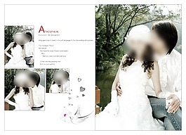 婚紗相冊模板