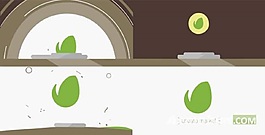 簡潔卡通風格演繹動畫模板