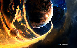 星球背景