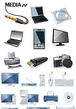 數碼產品矢量素材