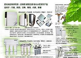 純凈水礦泉水彩頁圖片
