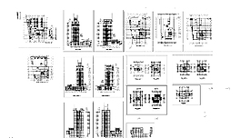寫字樓建筑cad圖紙