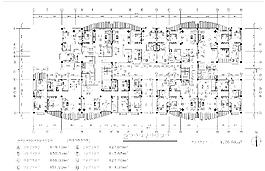 高層樓房建筑cad圖紙