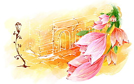 花朵路燈設(shè)計(jì)