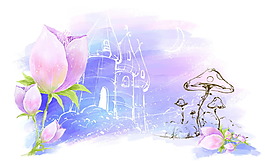 蘑菇花朵