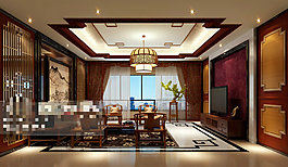 室內(nèi)場景裝飾設(shè)計(jì)3D模型素材