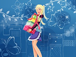 禮物的小女孩